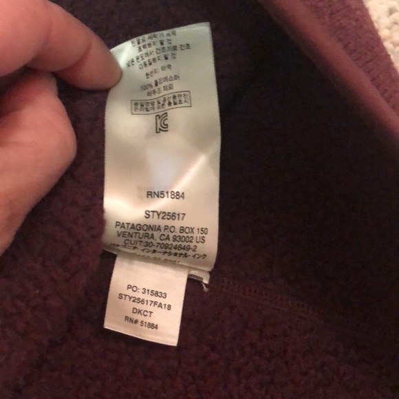 Patagonia 1/4 zip sweater excellent condition - Picture 7 of 8